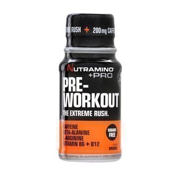 Nutramino +Pro Pre-Workout Shotti Appelsiini 60ml