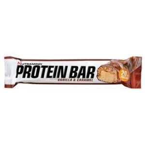 Nutramino Proteiinipatukka Crispy Vanille/Karamel 64g