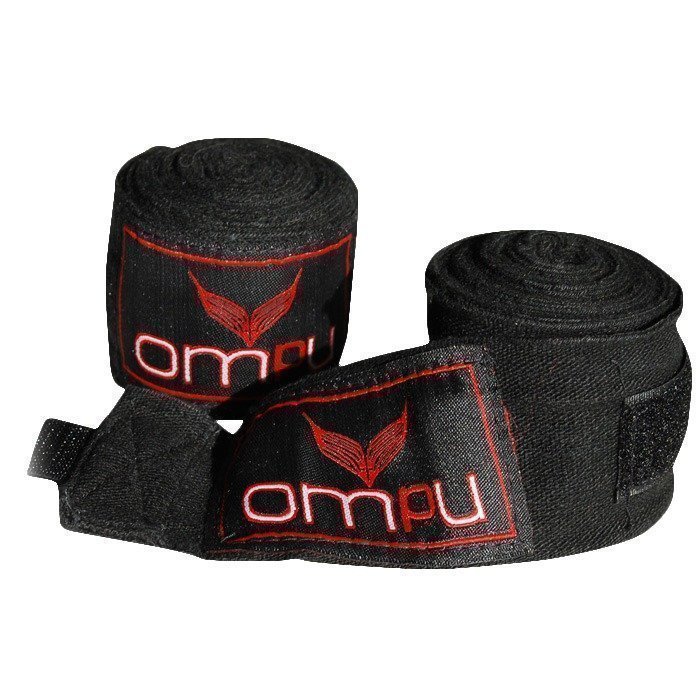 OMPU Handwraps stretch/lycra 4m musta