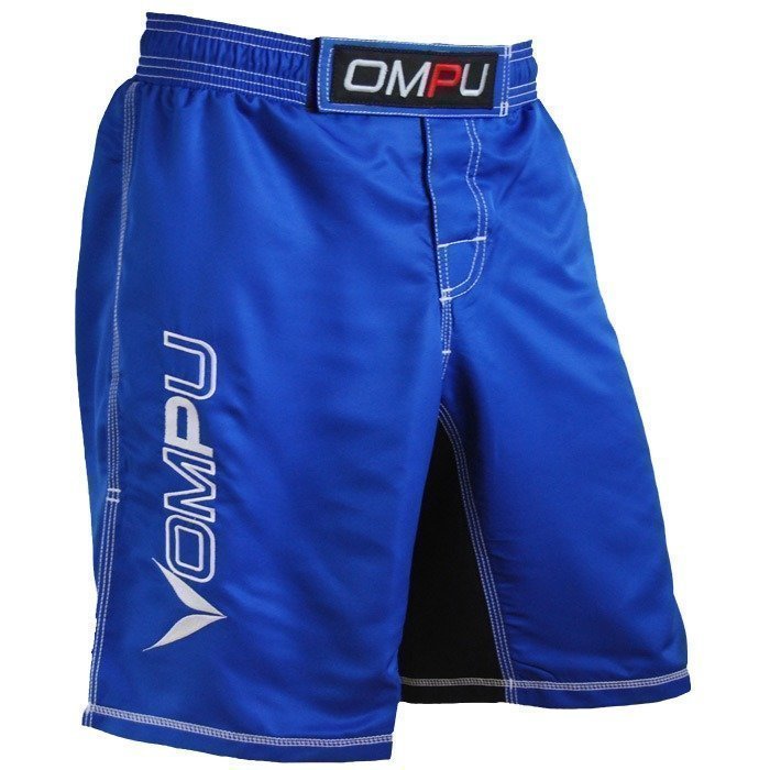 OMPU MMA Shortsit siniset/valkoiset L