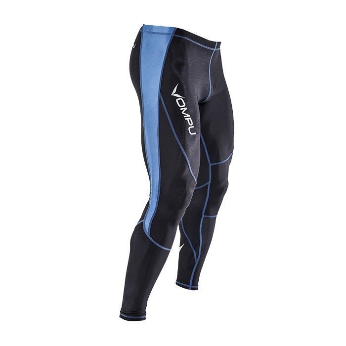 OMPU Multisport Compression Tights steel blue L