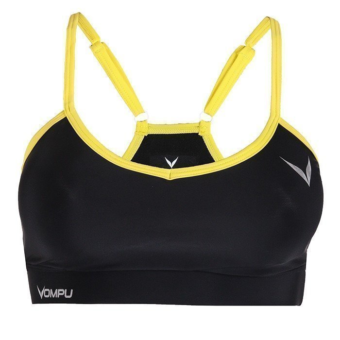 OMPU Performance Bra black/yellow L