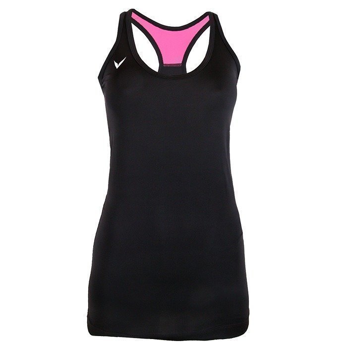 OMPU Performance Tank Long black/pink XS