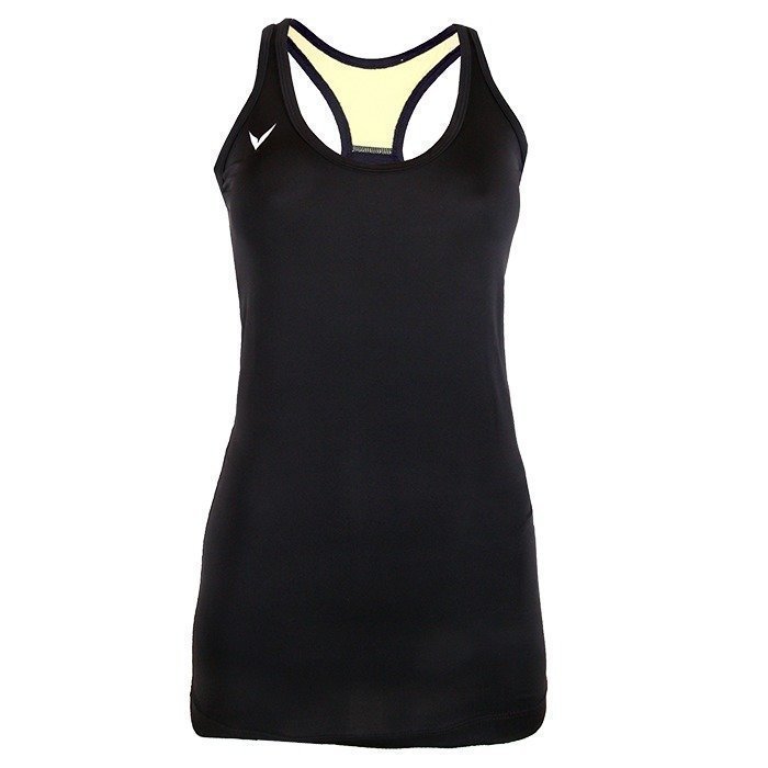 OMPU Performance Tank Long black/yellow XS