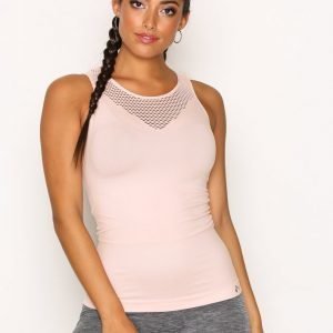 Only Play Onptama Seamless Sl Top Treenitoppi Tight Fit Vaalea Pinkki