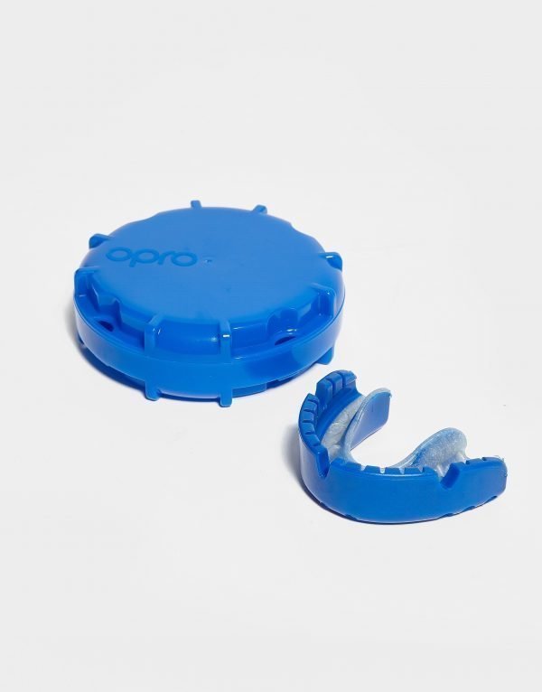 Opro Braces Blue Mouthguard Sininen