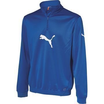 PUMA Harjoituspaita Foundation Big Cat 1/2 Zip Sininen Lapset