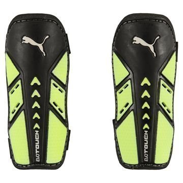 PUMA Säärisuojat evoTOUCH Guard Keltainen/Musta