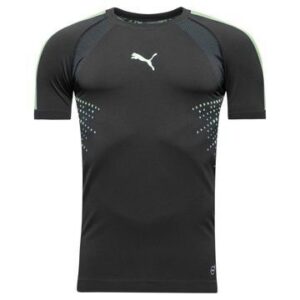 PUMA Treenipaita evoKNIT evoTRAINING Musta/Vihreä