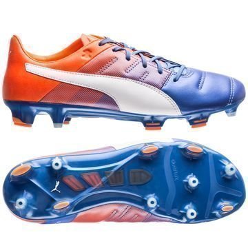 PUMA evoPOWER 1.3 Nahka FG Sininen/Valkoinen/Oranssi