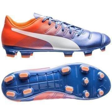 PUMA evoPOWER 4.3 FG Sininen/Valkoinen/Oranssi