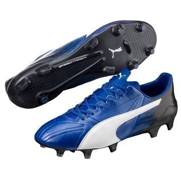 PUMA evoSPEED 17 SL Nahka FG Sininen/Valkoinen/Musta ENNAKKOTILAUS