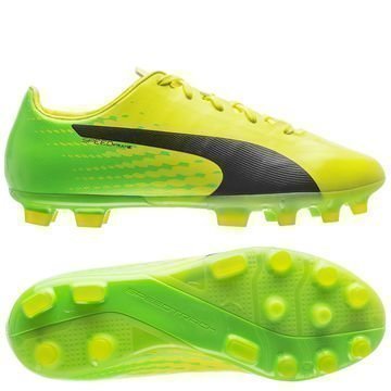 PUMA evoSPEED 17 SL-S AG Keltainen/Musta/Vihreä Lapset