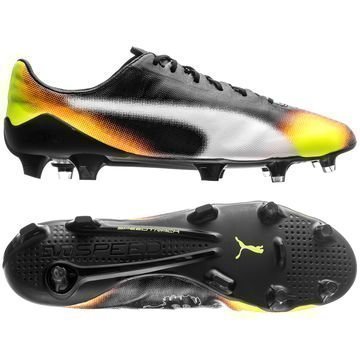 PUMA evoSPEED SL II Graphic FG Musta/Valkoinen/Keltainen/Oranssi