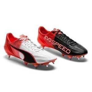 PUMA evoSPEED SL II Nahka SG Musta/Valkoinen/Punainen