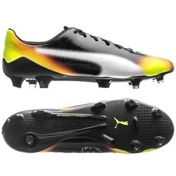 PUMA evoSPEED SL-S II Graphic FG Musta/Valkoinen/Keltainen/Oranssi