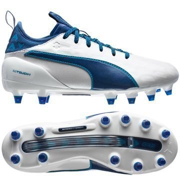 PUMA evoTOUCH 1 FG Valkoinen/Sininen Lapset