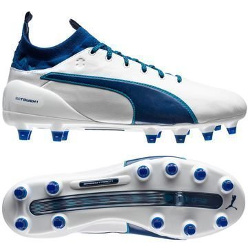 PUMA evoTOUCH 1 FG Valkoinen/Sininen