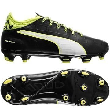 PUMA evoTOUCH 3 FG Musta/Valkoinen/Keltainen Lapset