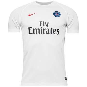 Paris Saint Germain Harjoittelu T-Paita Dry Top Valkoinen/Punainen Lapset