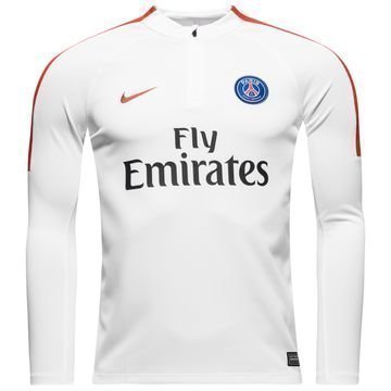 Paris Saint Germain Harjoituspaita Drill Top 1/4 Valkoinen Lapset