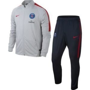 Paris Saint Germain Verryttelyasu Dry Squad Knit Harmaa/Punainen