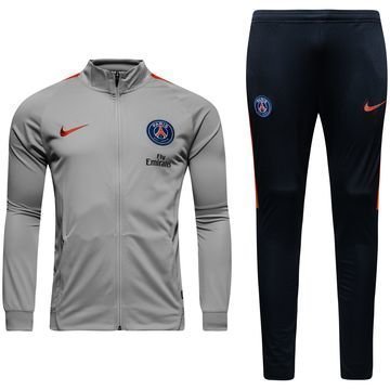 Paris Saint Germain Verryttelyasu Dry Squad Woven Harmaa/Punainen