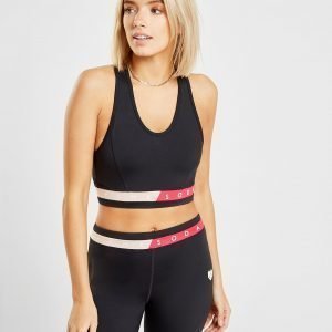 Pink Soda Sport Mesh Fitness Sports Bra Musta