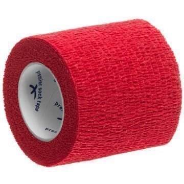 Premier Sock Teippi Shin Pad Wrap 5 cm Punainen