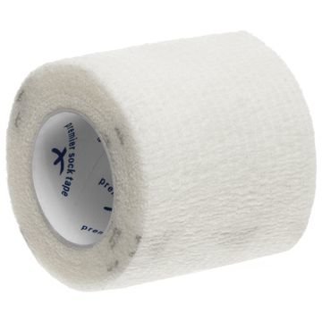 Premier Sock Teippi Shin Pad Wrap 5 cm Valkoinen