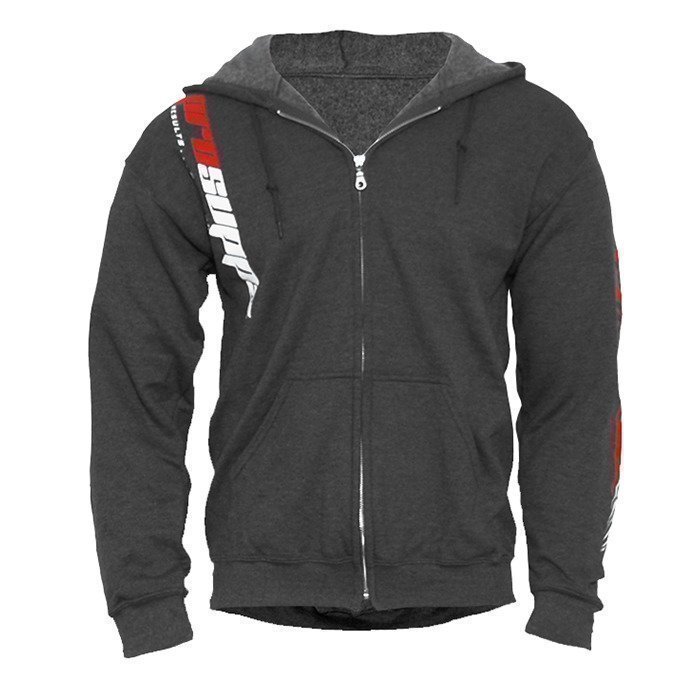 Pro Supps Squared Hoodie Dark Heather L