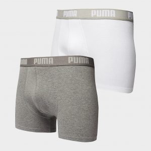 Puma 2 Pack Boxers Harmaa