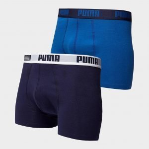Puma 2 Pack Boxers Musta