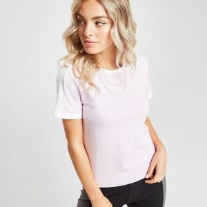 Puma Classic T7 Slim T-Shirt Vaaleanpunainen