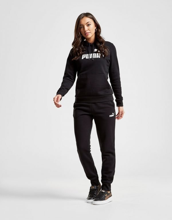 Puma Core Fleece Track Pants Musta