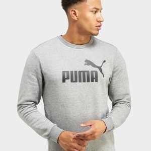 Puma Core Logo Crew Paita Grey Marl