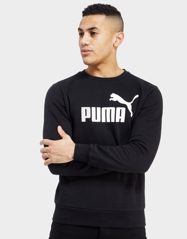 Puma Core Logo Crew Paita Musta