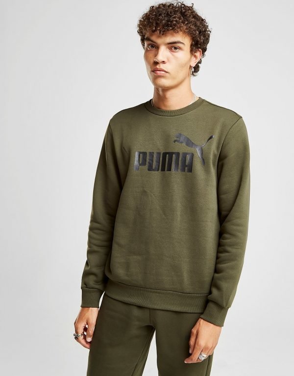 Puma Core Logo Crew Paita Vihreä