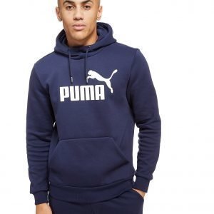 Puma Core Logo Overhead Hoodie Laivastonsininen