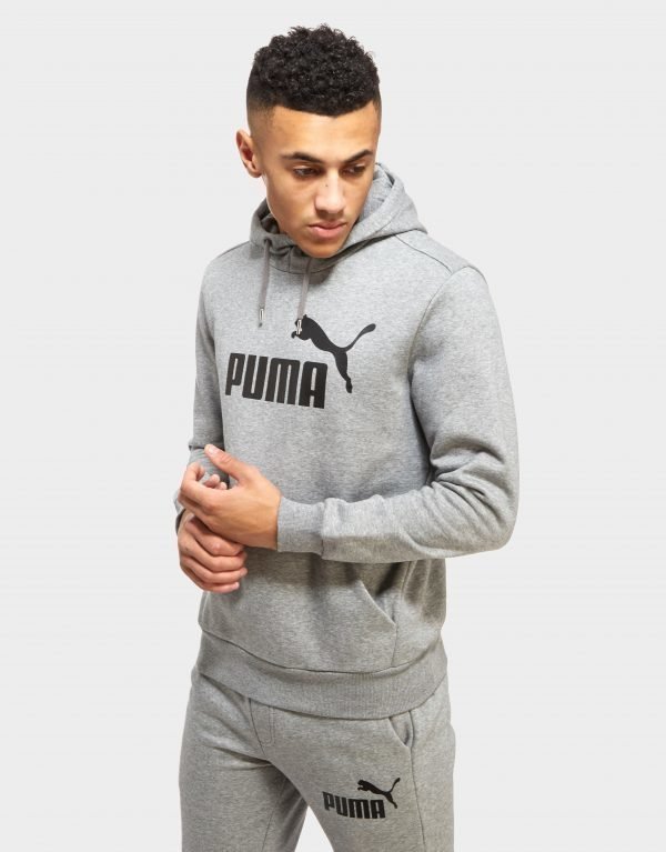 Puma Core Logo Overhead Huppari Harmaa