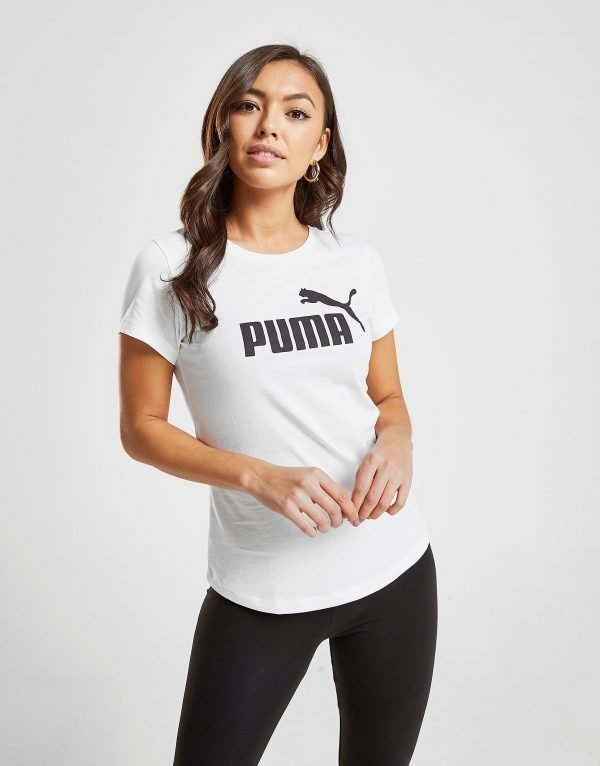 Puma Core T-Shirt Valkoinen