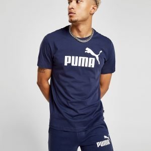 Puma Essential Logo T-Paita Sininen