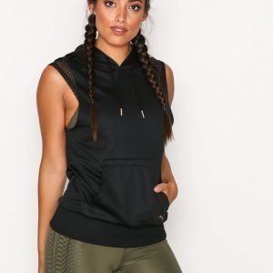 Puma Explosive Sleeveless Hoodie Treenitoppi Loose Fit Musta