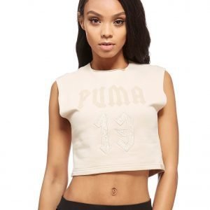 Puma Fenty Sleeveless Crop Top Nude