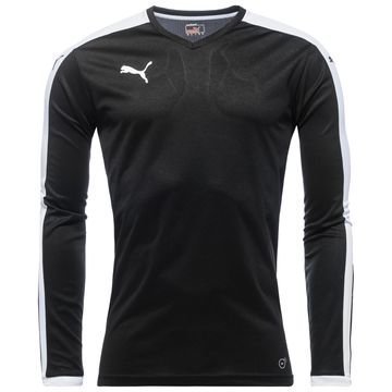 Puma Pelipaita Pitch L/S Musta/Valkoinen