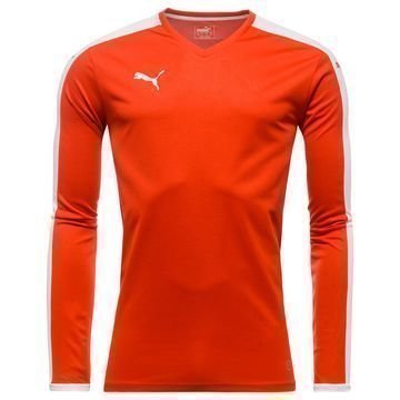 Puma Pelipaita Pitch L/S Punainen/Valkoinen