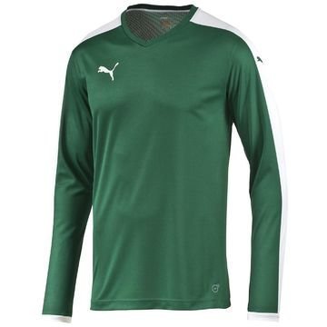 Puma Pelipaita Pitch L/S Vihreä/Valkoinen Lapset