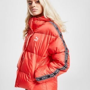 Puma Tape Hooded Jacket Punainen