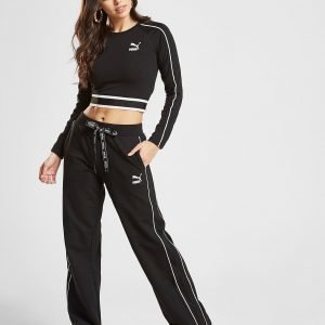 Puma Tape Wide Leg Verryttelyhousut Musta