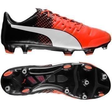 Puma evoPOWER 1.3 FG Punainen/Valkoinen/Musta